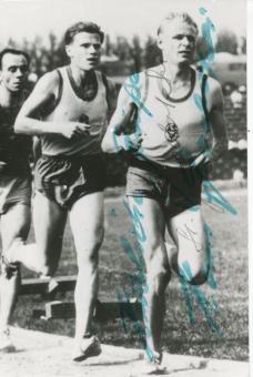 Hans Grodotzki  DDR  Leichtathletik  Autogramm Foto original signiert 