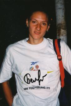 Yelena Beljakova  Rußland  Leichtathletik  Autogramm Foto original signiert 