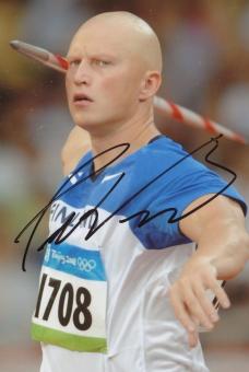 Teemu Wirkkala  Finnland  Leichtathletik  Autogramm Foto original signiert 