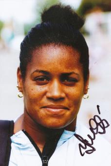Yipsi Moreno  Kuba  Leichtathletik  Autogramm Foto original signiert 