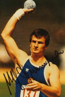 Ulf Timmermann  DDR  Leichtathletik  Autogramm Foto original signiert 