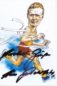 Hans Grodotzki   Leichtathletik  Autogramm Foto original signiert 