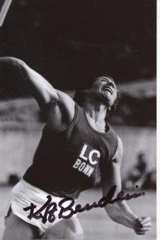 Kurt Bendlin   Leichtathletik  Autogramm Foto original signiert 