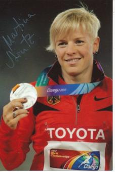 Martina Strutz  Leichtathletik  Autogramm Foto original signiert 