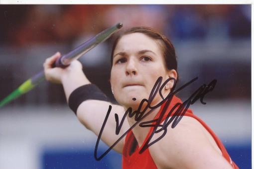 Linda Stahl  Leichtathletik  Autogramm Foto original signiert 