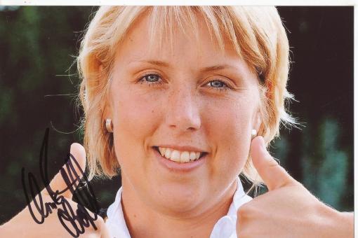 Christina Obergföll  Leichtathletik  Autogramm Foto original signiert 