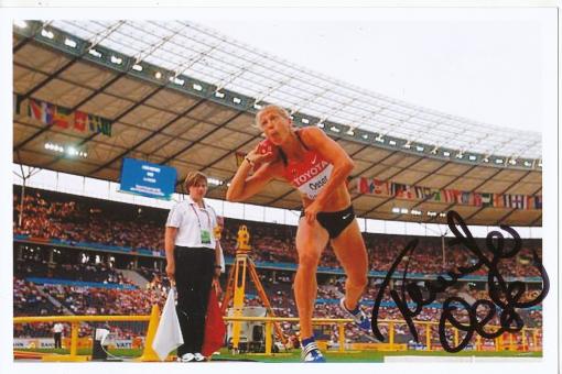 Jennifer Oeser  Leichtathletik  Autogramm Foto original signiert 
