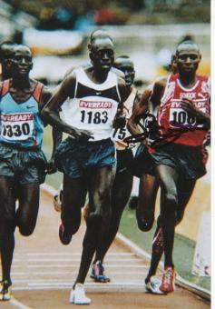 Isaac Kiprono Songok  Kenia  Leichtathletik  Autogramm Foto original signiert 