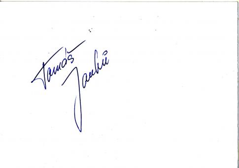Tomas Janka  CSSR  Leichtathletik Autogramm Karte original signiert 