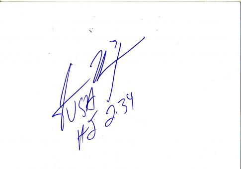 Jamie Nieto  USA   Leichtathletik Autogramm Karte original signiert 
