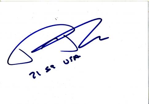 Dan Taylor  USA   Leichtathletik Autogramm Karte original signiert 