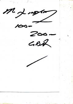Mark Findlay  GB  Leichtathletik Autogramm Karte original signiert 