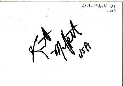 Keith Muffatt  USA  Leichtathletik Autogramm Karte original signiert 