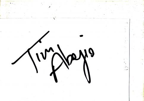 Tim Abeyie  GB  Leichtathletik Autogramm Karte original signiert 