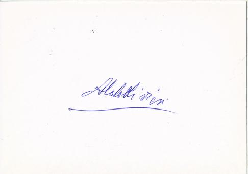 Aldo Olivieri † 2001  Italien Weltmeister WM 1938  Fußball Autogramm Karte original signiert 
