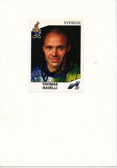 Thomas Ravelli   Schweden  EM 1992  Fußball  Autogramm Karte original signiert 