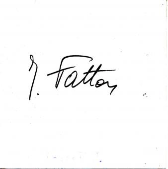 Jacques Fatton † 2011  Schweiz WM 1950  Fußball  Autogramm Bild original signiert 