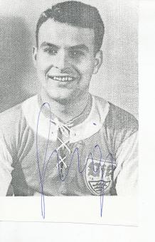 Rolf Geiger  VFB Stuttgart  Autogramm Blatt original signiert 