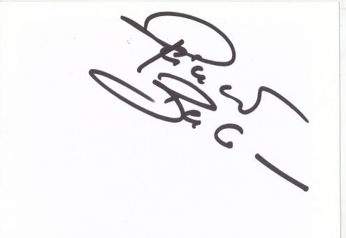 Reinhold Beckmann  TV  Autogramm Karte  original signiert 