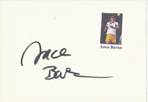 Anca Barna Tennis  Autogramm Karte original signiert 