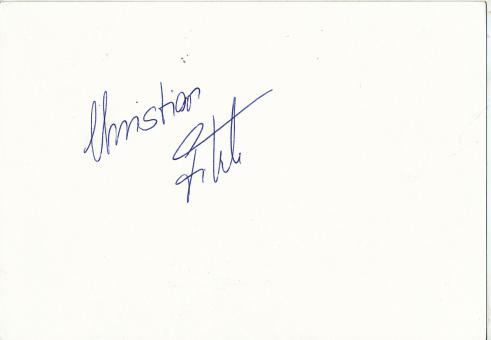 Christian Fitzeck  Handball  Autogramm Karte original signiert 
