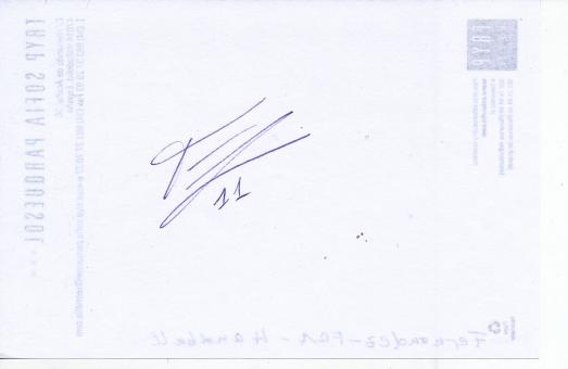 Fernandez   Handball  Autogramm Blatt original signiert 
