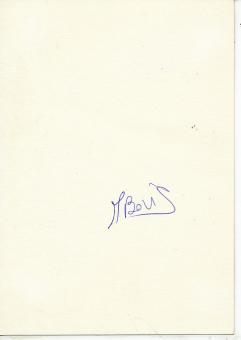 Mario Boris  Italien  Fechten  Autogramm Karte original signiert 