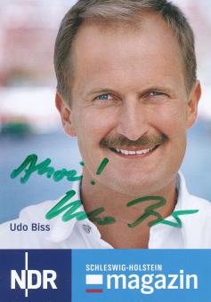 Udo Biss  NDR   TV  Sender  Autogrammkarte original signiert 
