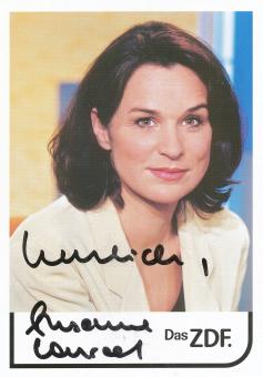 Susanne Conrad   ZDF   TV  Sender  Autogrammkarte original signiert 