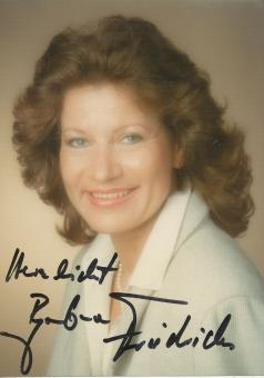 Barbara Friedrich  ARD  TV Sender Autogramm Foto original signiert 