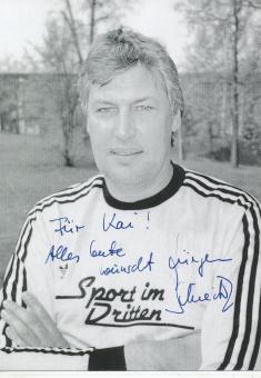 Jürgen Schieck  SDR   TV  Sender  Autogrammkarte original signiert 