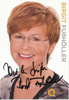 Birgit Fußhöller  QVC   TV  Sender  Autogrammkarte original signiert 
