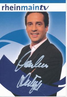 Markus Philipp  Rheinmain  TV  Sender  Autogrammkarte original signiert 