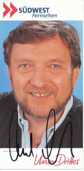 Bernd Schröder   SWR   Südwest  TV  Sender Autogrammkarte original signiert 