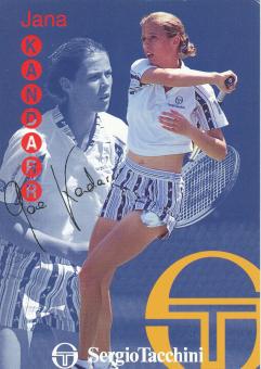 Jana Kandarr  Tennis  Autogrammkarte  Druck signiert 