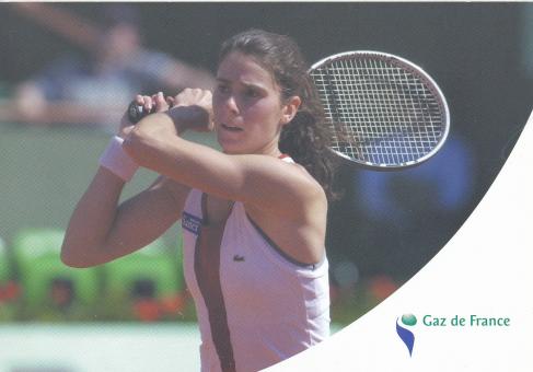 Nathalie Dechy  Frankreich   Tennis   Autogrammkarte 