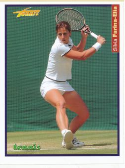 Silvia Farina Elia  Italien  Tennis   Autogrammkarte 