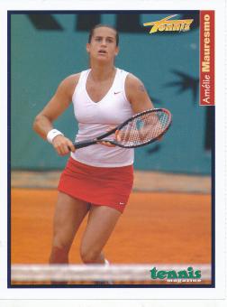 Amelie Mauresmo  Frankreich  Tennis   Autogrammkarte 