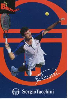 Sergi Bruguera  Spanien  Tennis  Autogrammkarte  Druck signiert 