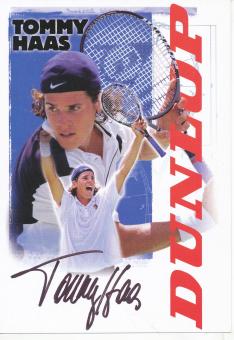Tommy Haas  Tennis  Autogrammkarte  Druck signiert 