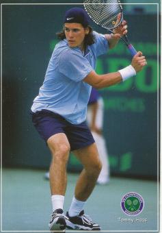 Tommy Haas  Tennis  Wimbledon Autogrammkarte 