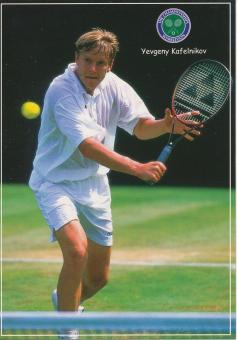 Yevgeny Kafelnikov  Rußland  Tennis  Wimbledon Autogrammkarte 