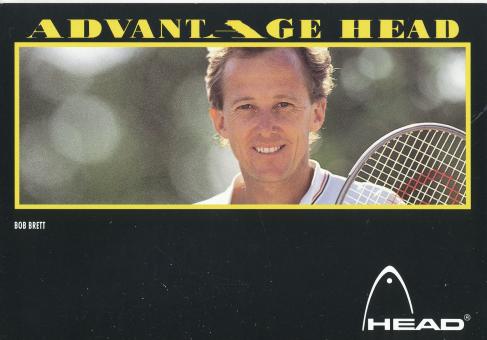 Bob Brett  Australien   Tennis   Autogrammkarte 