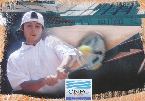 Sebastian Großjean Frankreich   Tennis   Autogrammkarte 
