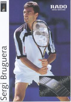 Sergi Bruguera  Spanien   Tennis   Autogrammkarte 