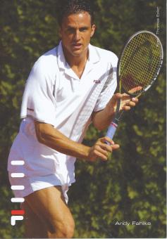 Andy Fahlke  Tennis   Autogrammkarte 
