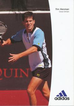 Tim Henman  Großbritanien  Tennis   Autogrammkarte 