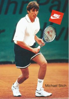 Michael Stich  Tennis   Autogrammkarte 