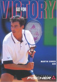 Martin Sinner  Tennis   Autogrammkarte 