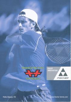 Potito Starace  Italien  Tennis   Autogrammkarte 